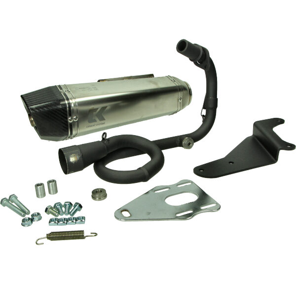 Uitlaat Turbokit '19-'20 GP PRO alu/carbon primavera 4t