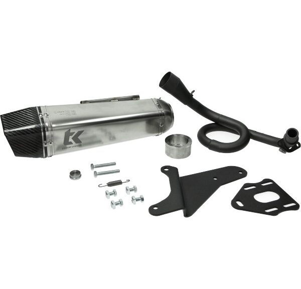 uitlaat Turbokit euro-5 GP PRO iGet 50cc alu/carbon zip 4t