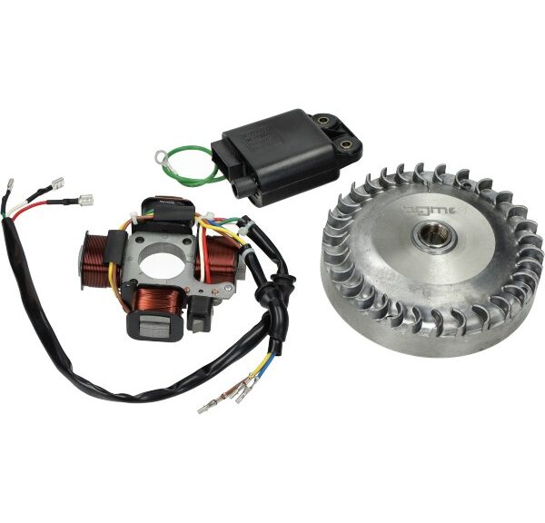 ontsteking+vliegwiel BGM PRO electrisch set 805gr pro 12v ciao