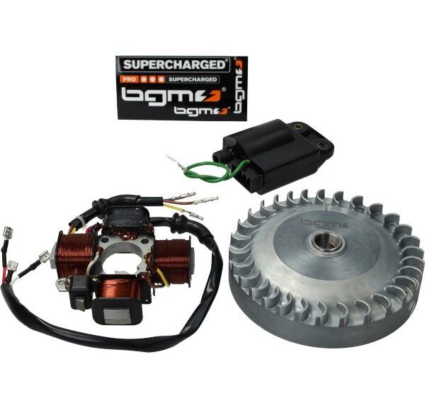ontsteking+vliegwiel BGM PRO electrisch set 1315 gr.pro 12v ciao