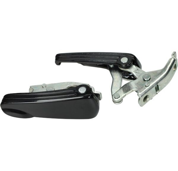 duo-voetsteunset Vespa zwart glans gts 125cc