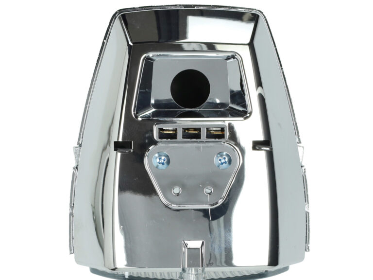 Koplamp Dmp + Schakelaar Vierkant 115mm Chroom Puch Maxi, Puch
