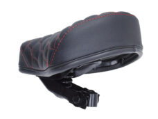 Zadel (made In Eu) Laag Rs6 Zwart/rood Puch Maxi, Puch