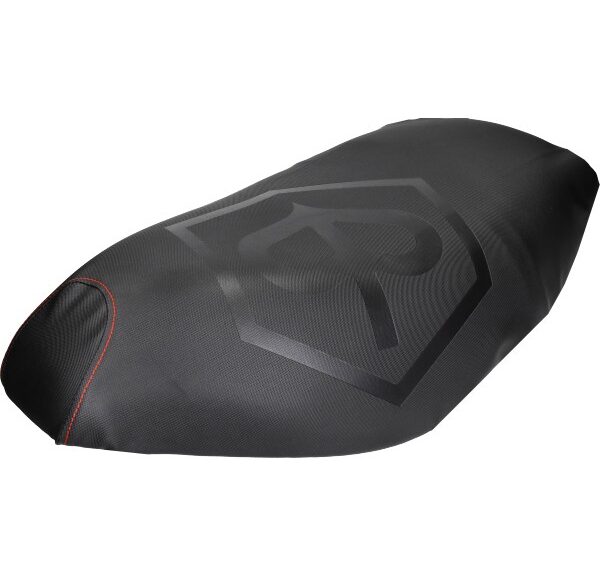 buddydek Xtreme + logo (made in EU) zwart/rood zip 4t