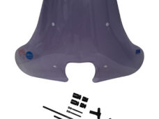 windscherm Regia (made in EU) half hoog smoke piaggio