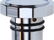 benzinetankdop fast-arrow cnc gepolijst aluminium puch maxi