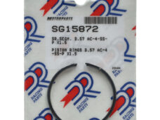 Zuigerveerset dr 4t 125cc 57mm — geschikt voor Piaggio