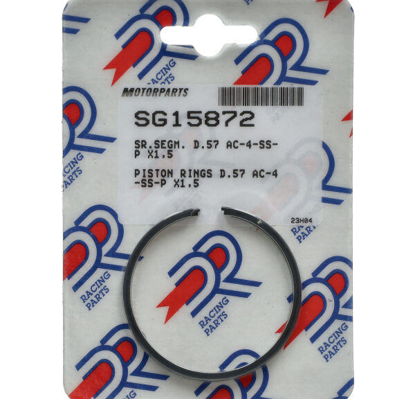 Zuigerveerset dr 4t 125cc 57mm — geschikt voor Piaggio