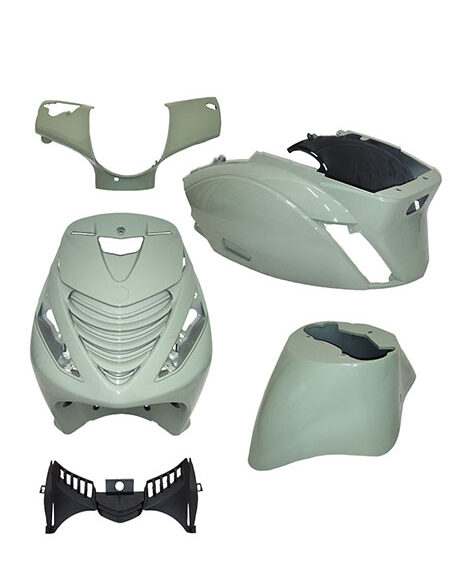 Plaatwerkset DMP model SP EVO-2 glacial green groen/glans 5-delig zip 100/125