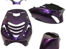 plaatwerkset DMP model SP EVO-1 Ultra Violet Paars paars 5-delig zip 100/125