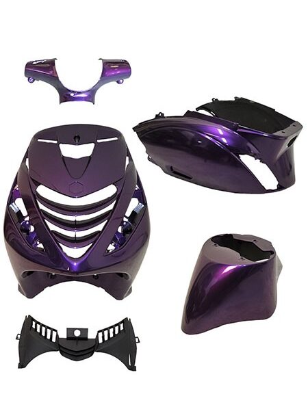 plaatwerkset DMP model SP EVO-1 Ultra Violet Paars paars 5-delig zip 100/125