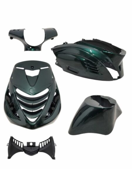 plaatwerkset DMP model SP RS-1 air British racing groen 5-delig zip 100/125