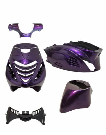 plaatwerkset DMP model SP RS-1 air ultra violet paars paars 5-delig zip 100/125