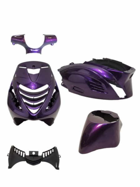 plaatwerkset DMP model SP RS-1 air ultra violet paars paars 5-delig zip 100/125