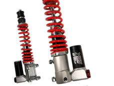 Schokbreker yss voorvork instelbaar G-Top v/a 2023 280mm zwart/rood GTS 125cc