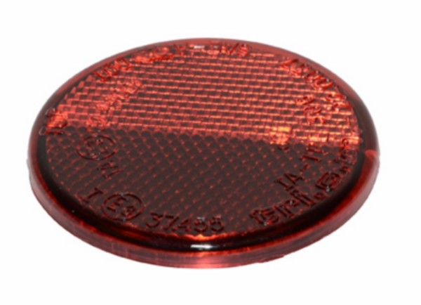 reflector Piaggio origineel rond oranje fly