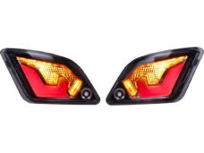 knipperlichtset Power1 led euro-4 E-mark tube evo-2 achterkant transparant gts 125 - 300 2014-2022