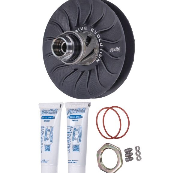 koppeling poelieset polini aluminium cnc 134mm sco piaggio 2t 244.0584