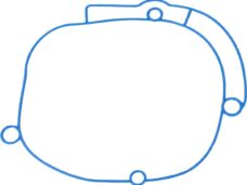 pakking trans deksel polini sco piaggio 2t 255.0002