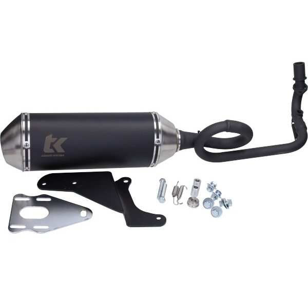 uitlaat Turbokit e-keur euro-5 '21-'24 zwart alu gmax