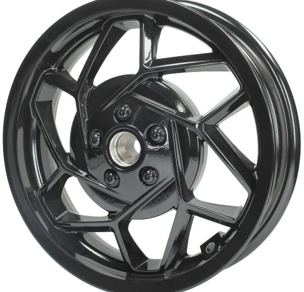 achterwiel Piaggio origineel 12 inch Vespa zwart glans sprint elettrica 1c00687200090