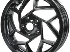 Roue avant Piaggio d'origine euro-5 12 pouces Vespa 2024 noir brillant primavera