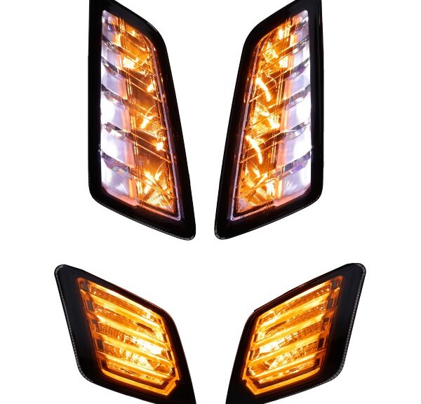 knipperlichtset Power1 voor + achter e-keur led >2023 keyless smoke gtv