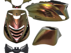 Plaatwerkset DMP model SP RS-1 air chesnut brons bruin 5-delig zip 100/125