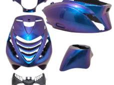 Plaatwerkset DMP model SP EVO-1 azure blauw 5-delig zip 100/125