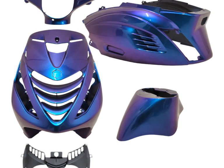 Plaatwerkset DMP model SP RS-1 air azure blauw 5-delig zip 100/125