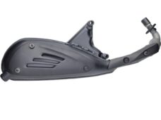 uitlaat Piaggio origineel compleet euro-5 zwart/zwart Vespa 946 1a0180405