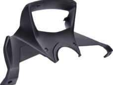 stuurkap achterzijde Piaggio origineel Aprilia zwart sxr 50/160 1b007718