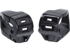 schakelaar huis set voor model 2024 glans zwart 4pcs primavera
