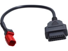 diagnosekabel euro-4/5 OBD2 6-pins piaggio & vespa