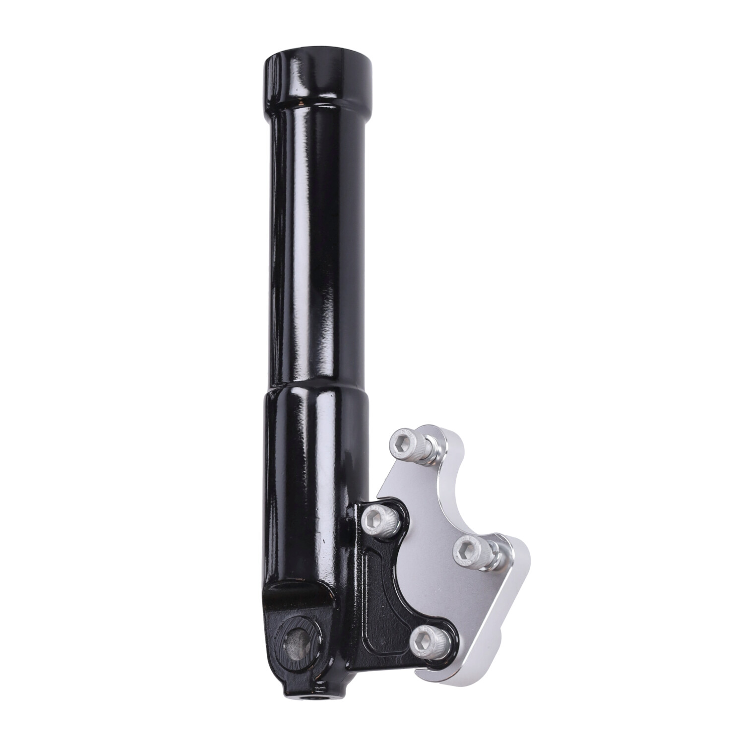 Wielset Fast Arrow Pro 11 En 12 Inch Wiel + Oversized Remschijfset Zwart Mat Piaggio, Zip2000, Zip 2t , Zip 4t - Afbeelding 2