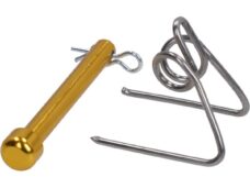 remblokpenset m5x40mm goud piaggio