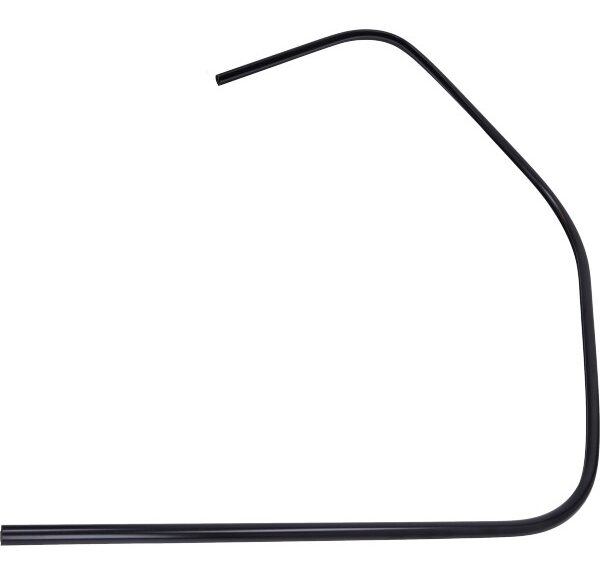 sierstrip Piaggio origineel beenschild rechts zwart mat gts 125cc