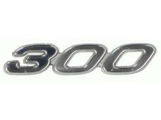 embleem Piaggio origineel woord [300] vespa chroom gts 300 2h003205