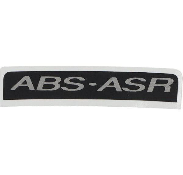 sticker Piaggio origineel woord [abs-asr] gts 125cc