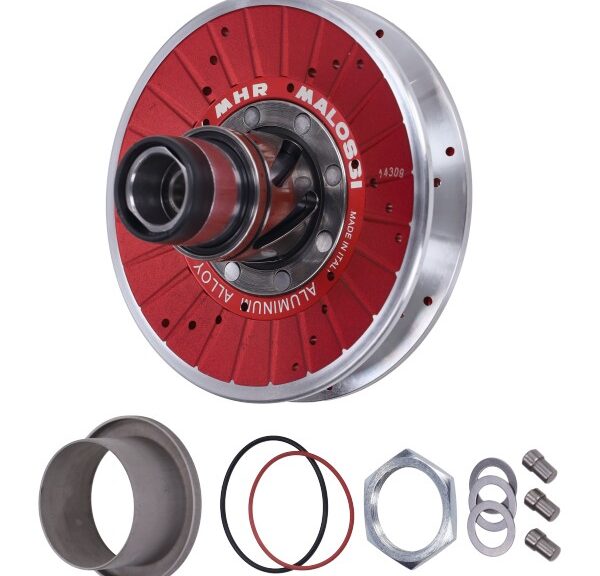 koppeling poelieset malossi mhr aluminium overrange 134mm derbi
