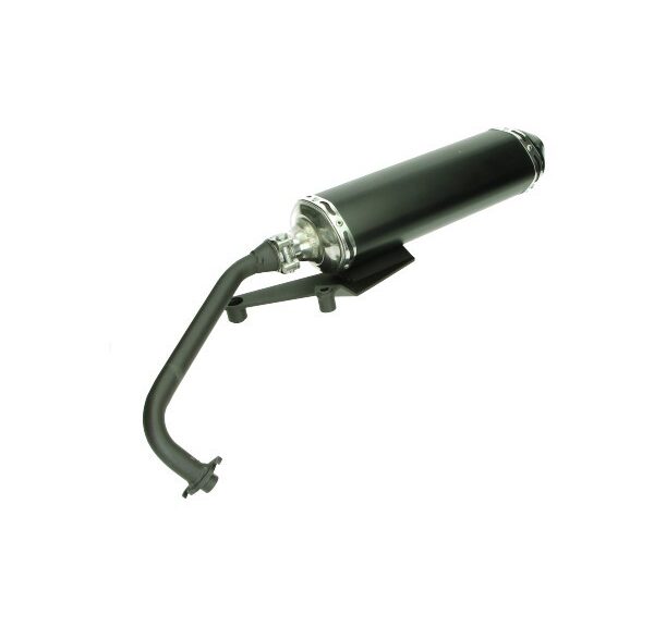 uitlaat jamarcol (made in EU) (model Akrapovic) >2018 zwart/zwart fiddle 2