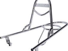 Achterdrager DMP chroom cello/allo