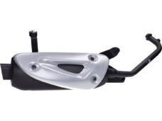 uitlaat tecno euro-4 straight (made in EU) zwart fiddle 2 4t