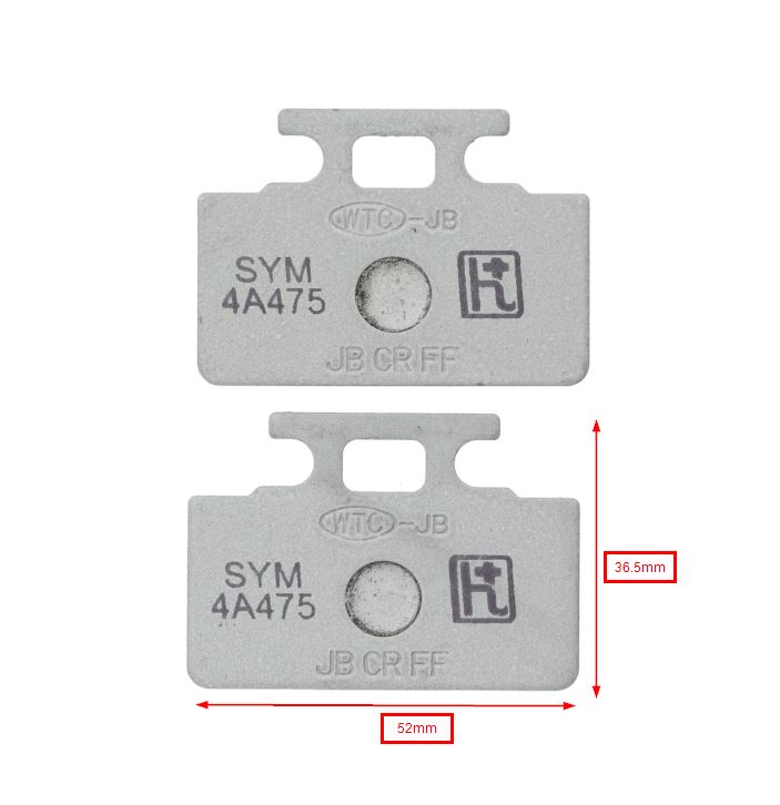 Remblokset Sym Origineel Euro-2/3 Voor Mio 45105-gm9-743-a