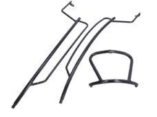 sierbeugelset Sym origineel achterzijde zwart glans fiddle 3 sy840-fi3-bla
