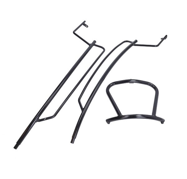 sierbeugelset Sym origineel achterzijde zwart glans fiddle 3 sy840-fi3-bla