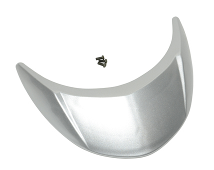 Achterspoiler zilver — geschikt voor Baotian qt18