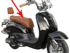 Buddyseat Benzhou origineel — geschikt voor Benzhou Bruin Retro