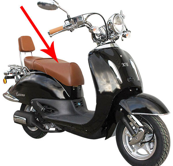 Buddyseat Benzhou origineel — geschikt voor Benzhou Bruin Retro