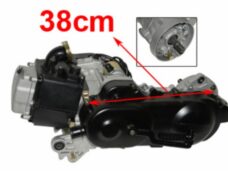 motorblok compleet 12 inch korte as (1x schok) btc